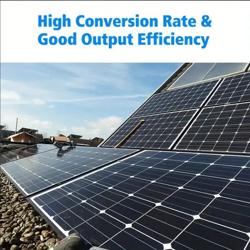 6000W 3000W Solar Panel Kit 12V/24V/48V Monocrystalline PV Module, High Efficiency, off Grid for Home RV Boat Battery Charging.