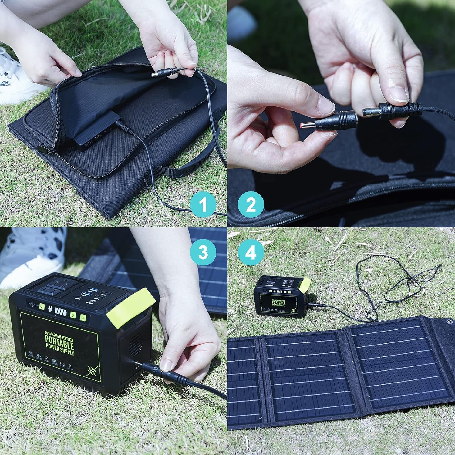 Portable Solar Panel 30W Solar Panel Charger 23% High Efficiency Foldable Solar Panels QC3.0 USB & DC Port Compatible with Cell Phone Ipad Laptop IP65 Waterproof for Camping Outdoor Cloudy