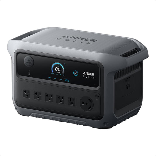 SOLIX C2000 Gen 2 Portable Power Station, 2,400W (Peak 4,000W) Solar Generator, Full Charge in 58 Min, 2048Wh Lifepo4 Battery for Home Backup, Power Outages, and Camping (Optional Solar Panel)